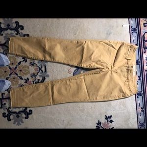 yellow jeans